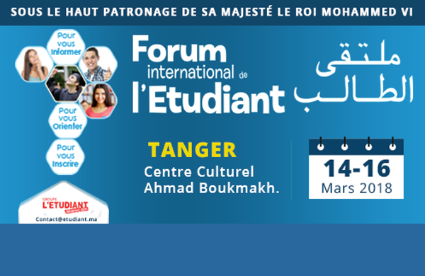 Tanger accueille la 12ème édition du Forum de l’Etudiant