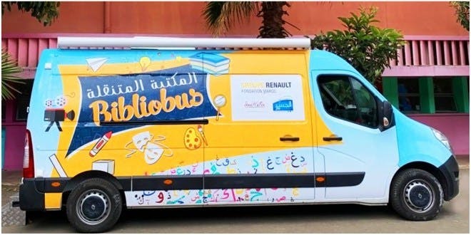 La Fondation Renault Maroc lance une bibliothèque mobile