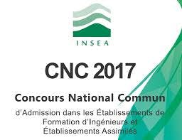 المباراة الوطنية المشتركة من أجل ولوج المدارس العليا للمهندسين والمؤسسات المشاركة CNC Concours National Commun admission Ecoles مقارنة عدد المقاعد -2017