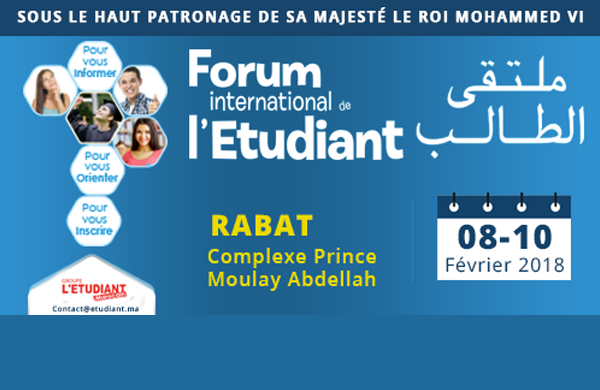 Rabat : Le Forum International de l’Etudiant ouvre ses portes ce jeudi