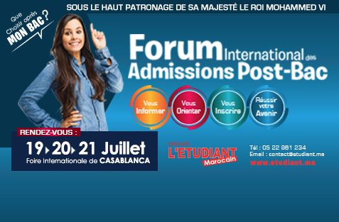 Le Forum des Admissions Post-bac donne rendez-vous aux bacheliers du 19 au 21 juillet