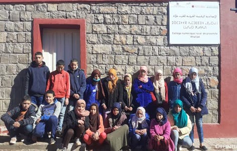 Lancement du 1er Collège Rural numérique de Proximité au Maroc