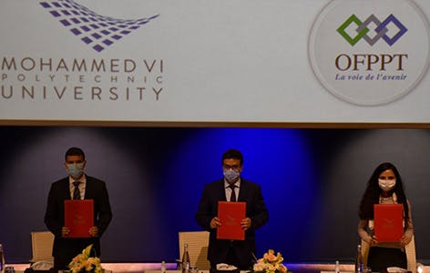 Rhamna : L’OFPPT et l’UM6P Benguerir lancent des centres de formation aux métiers de l’audiovisuel, du digital, de l’éco-construction