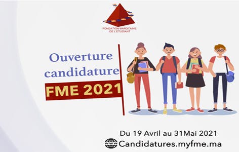 Fondation Marocaine de l'Etudiant : Candidature aux programmes de bourses 2021/2022
